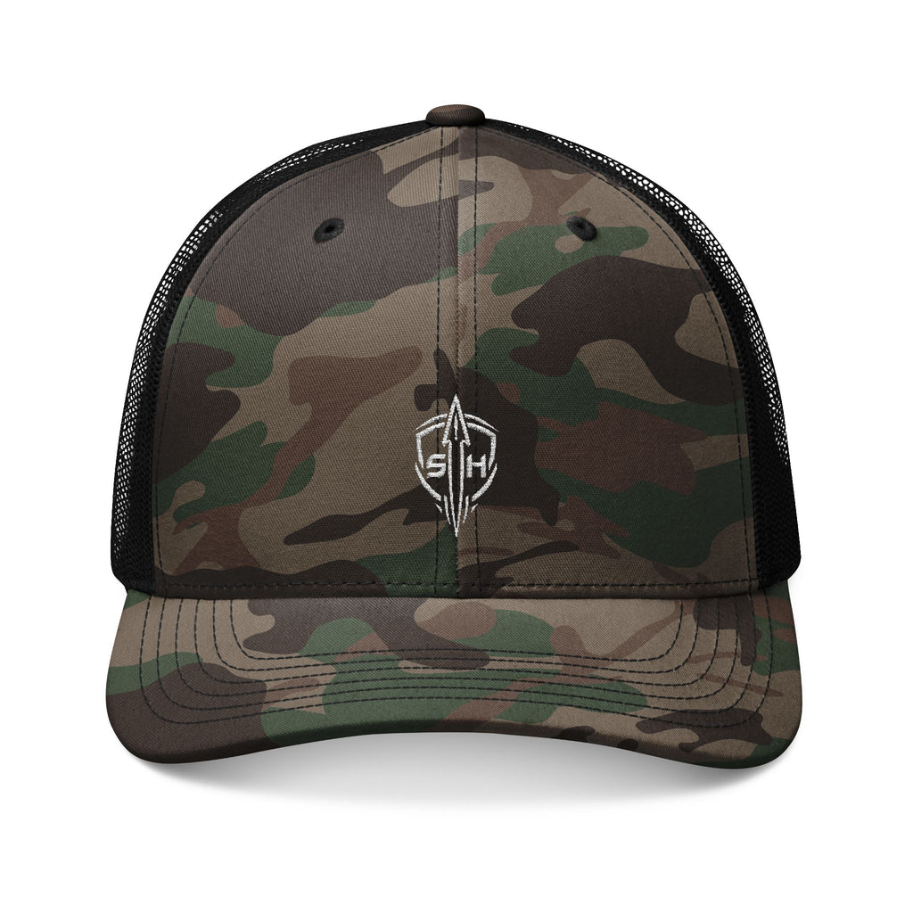 SpearHead Camo Trucker Hat (Embroidery)